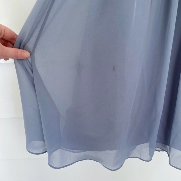 Azazie Carly Dress Dusty Blue 6 - Picture 16 of 17